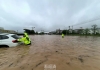 福清国道324新厝镇爹地宝贝厂区门口严重积水